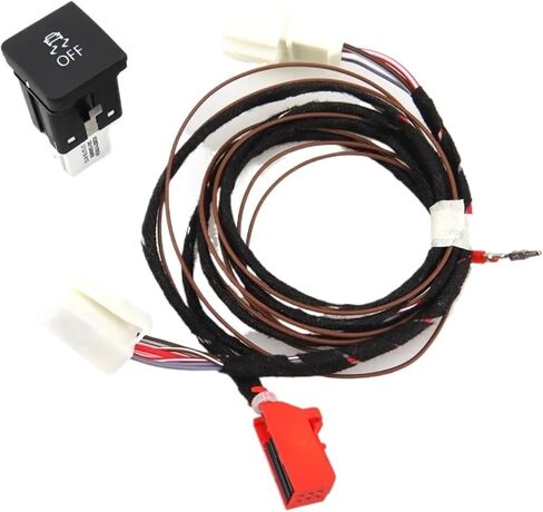 Car Traction Control ESP Off ASR Switch Button With Cable Wiring Harness Plug Compatible With Vw Jetta Golf 6 MK6 1TD 927 117 1TD927117 in Saudi Arabia