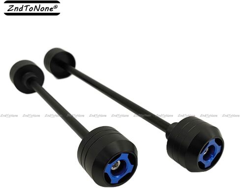 الجبهة الخلفية محور العجلة شوكة المتزلجون متوافق لهوندا Cbr600Rr 2003-2006 دراجة نارية الجانب الأيسر الأيمن السقوط تحطم معدات الحماية منصات in Kuwait
