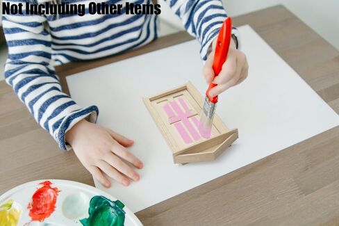 باب شبكي مصغر من Odoria Dollhouse: لوحة زجاجية للأبواب الأمامية بمقياس 1/12 لحديقة Elf Fairy في الهواء الطلق - نموذج بناء أثاث حديث صغير - بوابة دخول صغيرة من الخشب غير المكتمل، Inswing in Kuwait