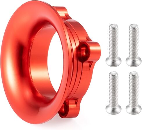 Metal Cooling Fan Cover Air Inlet Channel 25mm Upgrade Parts for 1/10 Sakura D4 RC Road Drift Car (Red) in Saudi Arabia