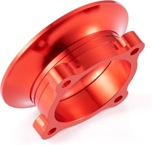 Metal Cooling Fan Cover Air Inlet Channel 25mm Upgrade Parts for 1/10 Sakura D4 RC Road Drift Car (Red) in Saudi Arabia