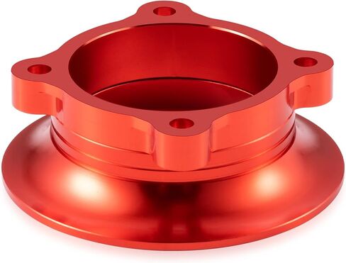 Metal Cooling Fan Cover Air Inlet Channel 25mm Upgrade Parts for 1/10 Sakura D4 RC Road Drift Car (Red) in Saudi Arabia