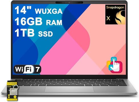 Dell Inspiron 14 2 in 1 Touchscreen Laptop, 14 Inch FHD+ Touch Screen Convertible, AMD Ryzen 5, 8GB RAM 512GB SSD, Windows 11 Pro, Lifetime Microsoft Office, Backlit Keyboard, Fingerprint Reader, HDMI in Saudi Arabia