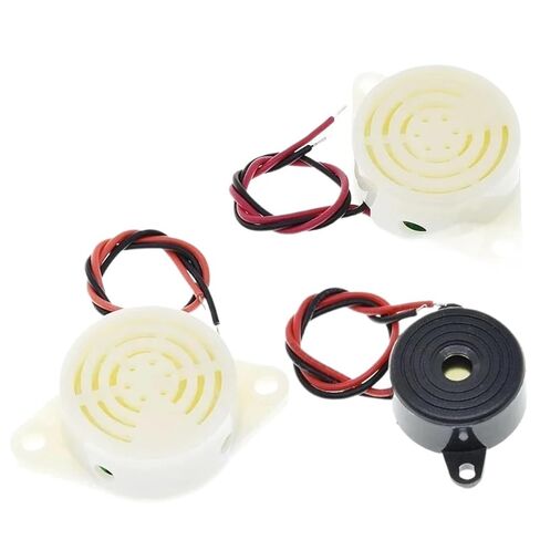 95DB Alarm High-Decibel DC 3-24V 12V Electronic Buzzer Beep Alarm Intermittent Continuous Beep Car Van SFM-27(SFM-20B) in Saudi Arabia