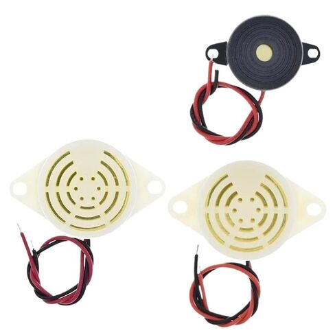 95DB Alarm High-Decibel DC 3-24V 12V Electronic Buzzer Beep Alarm Intermittent Continuous Beep Car Van SFM-27(SFM-20B) in Saudi Arabia