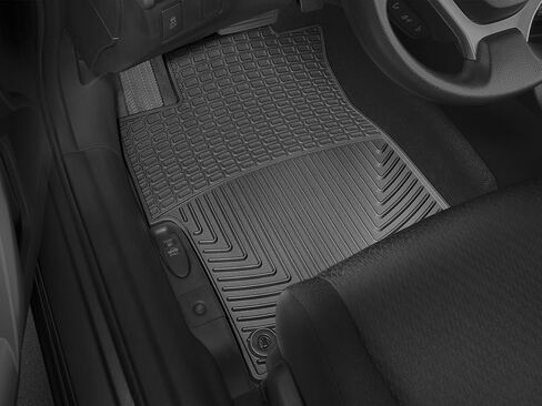 سجادات أرضية Weathertech مناسبة لجميع الأحوال الجوية لسيارة Honda Civic Si - الصف الأول (W330)، أسود in Kuwait