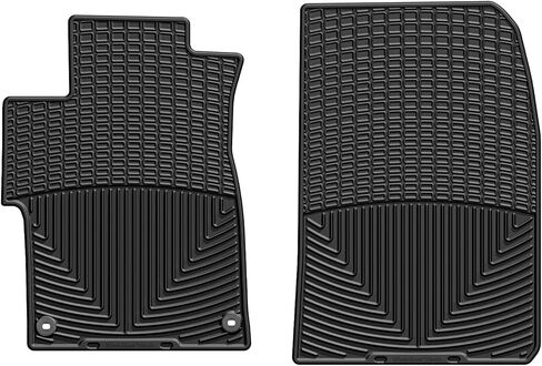 سجادات أرضية Weathertech مناسبة لجميع الأحوال الجوية لسيارة Honda Civic Si - الصف الأول (W330)، أسود in Kuwait