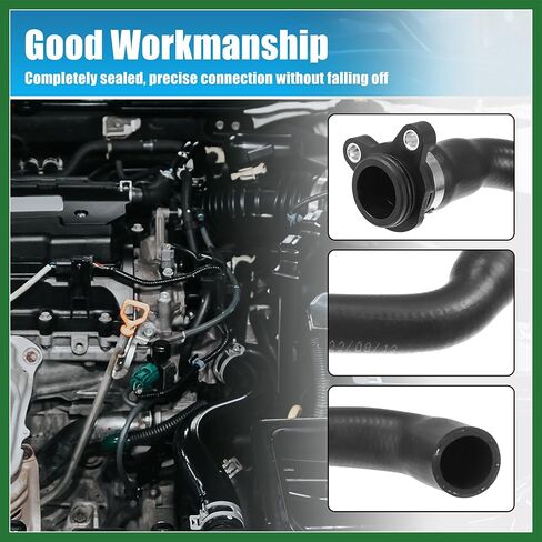 Motoforti 1 Pcs Engine Coolant Hose for BMW X3 3.0L L6 - Gas 2007-2010 No.11537552339 Long-lasting in Saudi Arabia