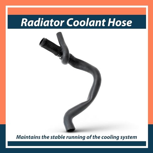 68092560AC Upper Radiator Coolant Hose Compatible with Dodge Dart 2012 2013 2014 2015 2016, Replace 68092560AB in Saudi Arabia