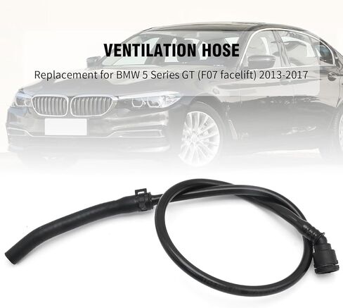 17128651450 استبدال خرطوم تنفيس خزان توسيع المبرد لسيارات BMW 5 Series GT (F07 تجميل) 2013 2014 2015 2016 2017 سيدان (F10) 2010-2016 استبدال 17127619696 in Saudi Arabia
