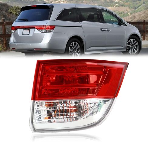 Tail Light Outer Compatible with Honda Odyssey 2014-2017 Rear Taillight Assembly Left Driver Side Brake Lamp Replace HO2804104 in Saudi Arabia