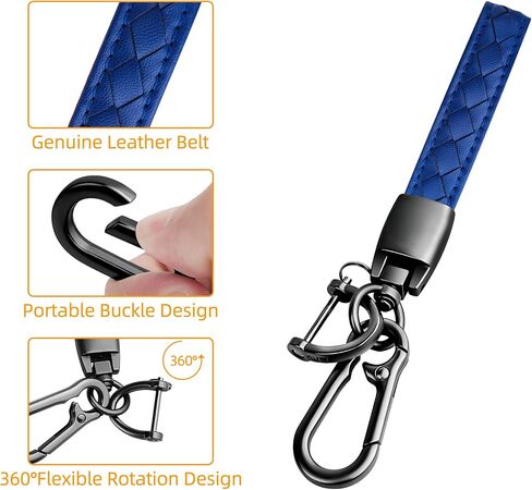 غطاء Sindeda لمفتاح Kia Key Fob مع سلسلة مفاتيح ناعمة للحماية الكاملة غطاء مفتاح متوافق مع المفتاح الذكي 2023 2024 Telluride EV5 (أزرق، 5 أزرار) in Saudi Arabia