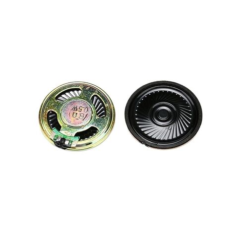 2pcs/lot Speaker 8 ohms 0.5 watt 0.5W 8R Speaker Diameter 40MM 4CM 50MM 5CM Thickness 5MM(0.5W 8R 4CM) in Saudi Arabia