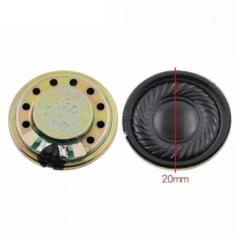 1pcs 8R 0.5W Horn Loud Speaker Buzzer Ringer 20mm 23mm 28mm 30mm 40mm 50mm 8 ohm 0.5W Small Loudspeaker(1Pcs 30mm) in Saudi Arabia