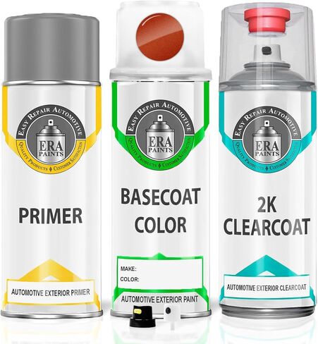 ERA Paints LB2Y/V9 - Habanero Orange Metallic for VOLKSWAGEN Exact Match Automotive Touch Up Paint Jar - Basic Kit in Saudi Arabia
