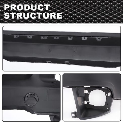 Front Upper Bumper Cover Compatible with Jeep Cherokee 2014 2015 2016 2017 2018 NOT Fit Trailhawk Models 5NJ52TZZAB CH1014112 in Saudi Arabia
