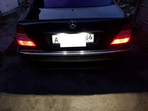 iJDMTOY OEM-Fit White 18-SMD مجموعة مصابيح لوحة ترخيص LED كاملة متوافقة مع Mercedes-Benz 2000-2006 W220 S-Class، استبدل المصابيح المتوهجة OEM in Saudi Arabia