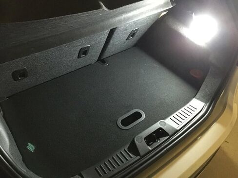 iJDMTOY زينون أبيض 18-SMD كامل LED أضواء منطقة البضائع المتوافقة مع Ford C-Max Fiesta Focus EcoSport Escort، استبدل مصابيح OEM المتوهجة صندوق السيارة / مقصورة الأمتعة in Saudi Arabia