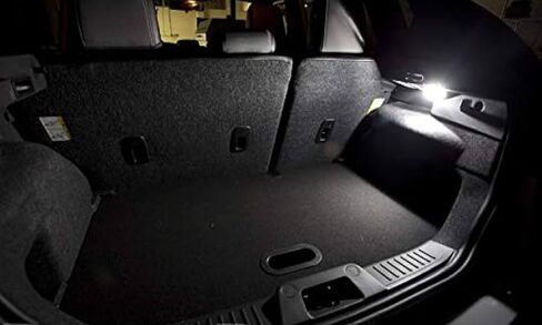 iJDMTOY زينون أبيض 18-SMD كامل LED أضواء منطقة البضائع المتوافقة مع Ford C-Max Fiesta Focus EcoSport Escort، استبدل مصابيح OEM المتوهجة صندوق السيارة / مقصورة الأمتعة in Saudi Arabia