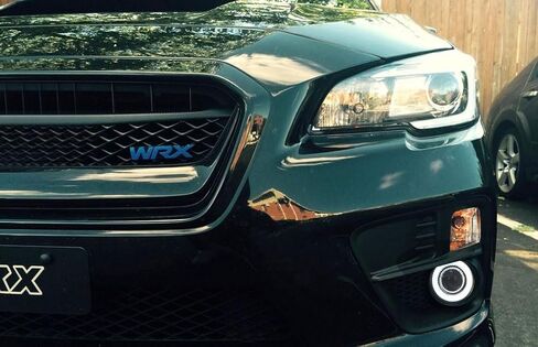 مجموعة مصابيح الضباب لجهاز العرض iJDMTOY LED متوافقة مع 2015-2017 Subaru WRX أو STi، مع 40-SMD LED مصابيح وقوف السيارات الدائرية، تتضمن (2) مصابيح ضباب LED، (2) أغطية إطار غير لامع وحزام مرحل مع مفتاح in Saudi Arabia