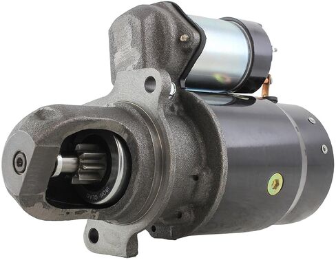 New USA Built Starter for IHC C231/C263/C301 12 Volt 9 Tooth Counterclockwise Replaces: 1109575 1107229 1107744 1108321 12301285 19136156 104189A1R A480683Z 374582R91 377100R91 323-634 in Saudi Arabia