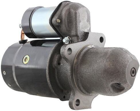 New USA Built Starter for IHC C231/C263/C301 12 Volt 9 Tooth Counterclockwise Replaces: 1109575 1107229 1107744 1108321 12301285 19136156 104189A1R A480683Z 374582R91 377100R91 323-634 in Saudi Arabia