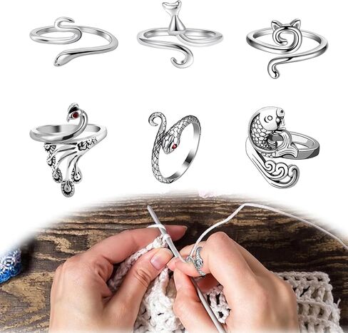 أداة إكسسوارات لحمل الخيوط المعدنية من VintageBee مكونة من 6 قطع بمقاس 2 in Kuwait