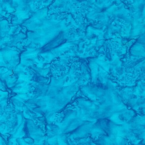 Paintbrush Studios Batik Electric Texture Blue Cotton Fabric by The Yard in Saudi Arabia