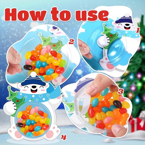 Blosssound 36 Sets Christmas Cards with Domes DIY Xmas Greeting Cards Snowman Santa Deer Gnomes Candy Holder Dome for Winter Holiday Gifts Cards Supplies, 9 Styles in Saudi Arabia