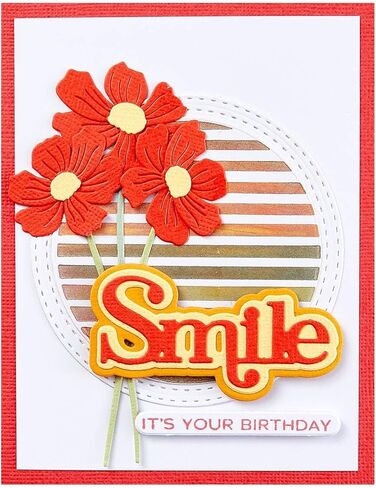 Spellbinders S2-401 Layered Anemone Etched Dies fromthe Spotlight Frames and Florals Collection by Lisa Horton in Kuwait
