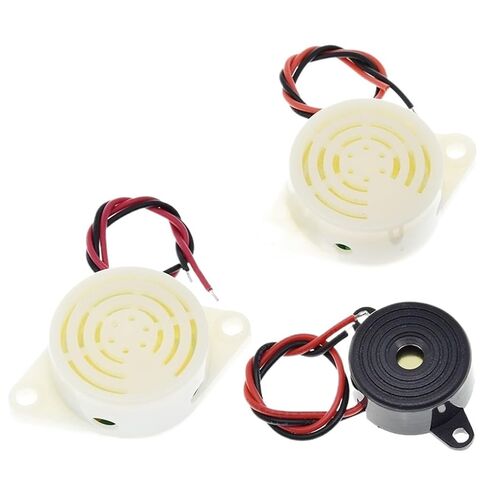 95DB Alarm High-Decibel DC 3-24V 12V Electronic Buzzer Beep Alarm Intermittent Continuous Beep Car Van SFM-27(SFM-27I) in Saudi Arabia