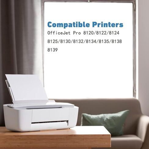 خراطيش الحبر الأسود 923XL 923e المتوافقة مع خراطيش الحبر HP 923 923xl البديلة لحبر HP 923e الأسود لـ HP OfficeJet Pro 8120 8122 8124 8125 8130 8132 8134 8135 8138 8139 (1BK) in Kuwait