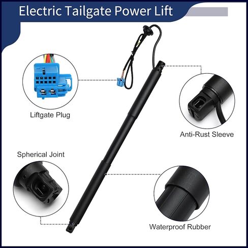 دعم رفع الطاقة للباب الخلفي الأيسر الأيمن لسيارة Mercedes-Benz GL350 GL450 GL550 باب رفع الطاقة فتحة الصدمات رقم A1668900100 باب رفع كهربائي لصندوق السيارة in Kuwait