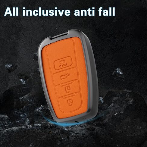 Key Fob Cover with Heavy-duty Keychain for Toyota Avalon RAV4 Highlander Camry in Saudi Arabia