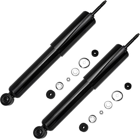 Detroit Axle - Pair Front Shock Absorbers for 2004-2012 Chevrolet Colorado GMC Canyon Isuzu i-350 i-370 Shock Absorbers Assembly 2005 2006 2007 2008 2009 2010 2011 Replacement in Saudi Arabia