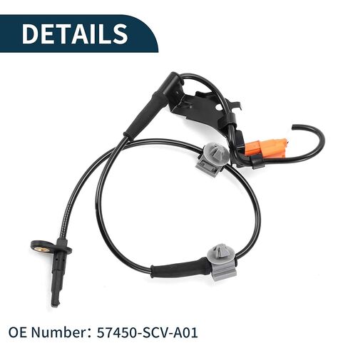 ABS Wheel Speed Sensor Front Right ABS Sensor Anti-Lock Braking System Sensor No.57450-SCV-A01 for Honda Element 2003-2011 in Saudi Arabia