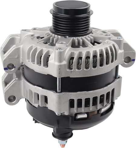 Alternator 12V 220A CW 6-Groove Pulley Compatible with 2011-2021 Jeep Grand Cherokee & 2011-2023 Dodge Charger Durango & 2013-2018 Ram 1500, V6 3.6L, Replace 56029649AA 11592N in Saudi Arabia