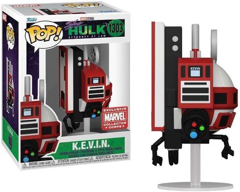 Funko Pop! Marvel: She-Hulk - K.E.V.I.N. (Collector Corps) #1303 in Saudi Arabia