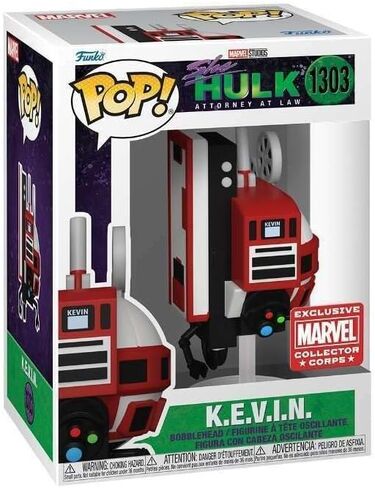 Funko Pop! Marvel: She-Hulk - K.E.V.I.N. (Collector Corps) #1303 in Saudi Arabia