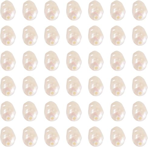 Pandahall 50Pcs Colors Freshwater Pearl Beads Genuine Real Cultured Pearls Baroque Pearl Beads Dyed Oval Natural Loose Pearls 5-6mm for Earring Bracelet DIY Jewelry Making in Saudi Arabia