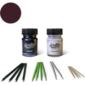 ScratchesHappen Exact-Match Touch Up Paint Kit - Rich Garnet Metallic (GLR/WA326E) Tricoat for Buick - Essential (Paint + Clear Coat) in Saudi Arabia