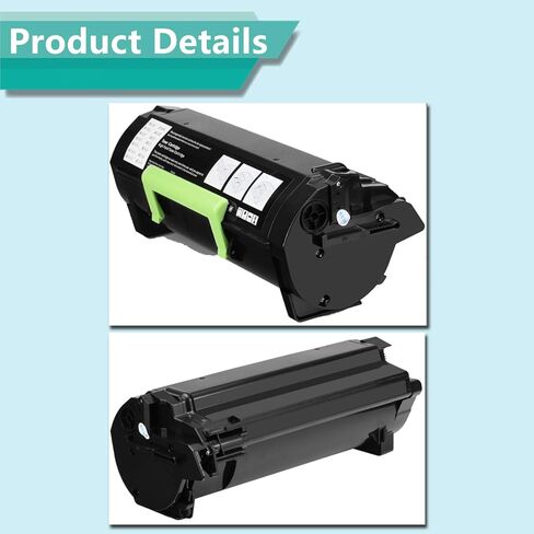خرطوشة حبر سوداء لطابعة 24B6887 متوافقة مع طابعة Lexmark M3250 XM3250، عالية الإنتاجية تصل إلى 21000 صفحة، مع شريحة مكونة من قطعتين in Saudi Arabia