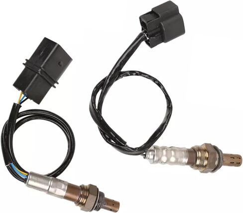 مستشعر الأكسجين يسار يمين 234-5430 SG1695 2133902 متوافق مع Kia Spectra Spectra5، متوافق مع Hyundai Elantra 2.0L (مجموعة من 2) in Saudi Arabia