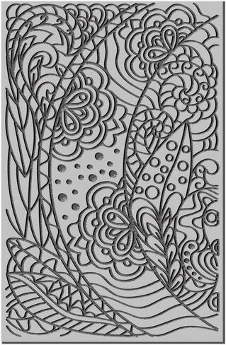 Bohemian Pattern Clay Texture Mat Mandala Modeling Pattern Pad Leaves Texture Sheets for Polymer Clay Making Earrings Jewelry Tools, 4×2.6 inch in Saudi Arabia