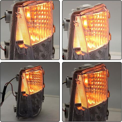 WFLNHB Fog Lights Replacement for Prius 2010-2015 DRL Fog Lights Lamp Clear Lens Left Side (Driver Side) TO2531150 8151147060 in Saudi Arabia