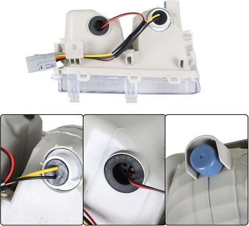 WFLNHB Fog Lights Replacement for Prius 2010-2015 DRL Fog Lights Lamp Clear Lens Left Side (Driver Side) TO2531150 8151147060 in Saudi Arabia