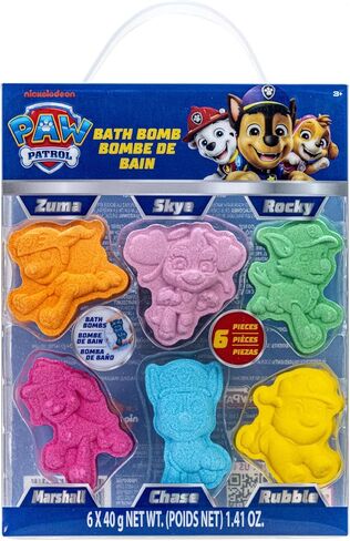 Hot Wheels 6 Piece Bath Bombs for Kids, Bubble Gum Scented, Bath Toys for Kids, Ages 3+, by Townley in Kuwait