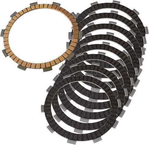 Caltric Friction Clutch Plate Compatible with Honda Cbr900Rr Cbr900 Rr Cbr954Rr Fireblade 954Cc 2001-2003 9-Plates in Saudi Arabia