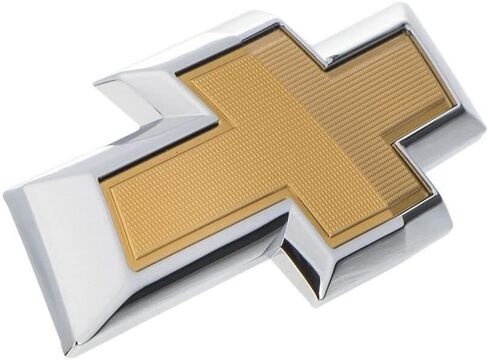 OEM جديد المصد الأمامي مصبغة الذهب ربطة عنق شعار شارة 16-17 الاعتدال 23387537 in Saudi Arabia