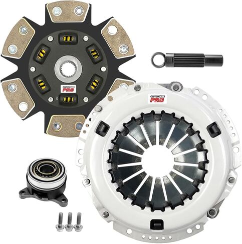 ClutchMaxPRO Performance Stage 3 Clutch Kit with Flywheel with Slave Cylinder Compatible with 2011-2016 Scion tC 2.5L 2010 2011 Camry 2ARFE (CP16087HDCWS-FW167139-ST3) in Saudi Arabia